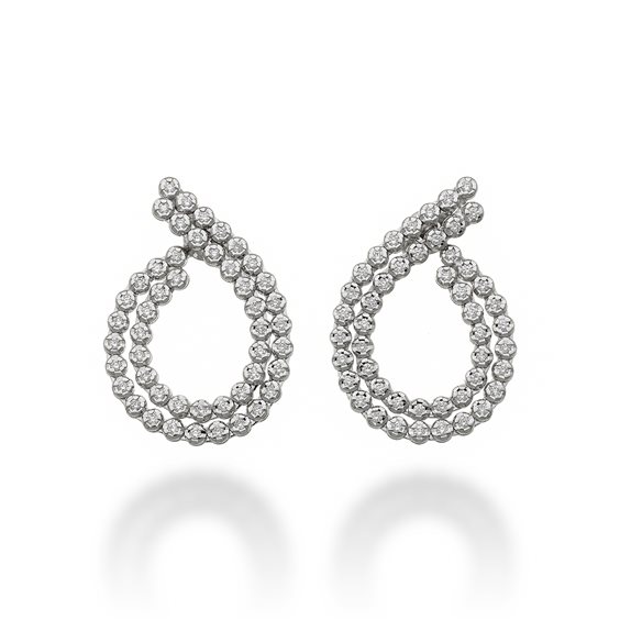 Orecchini Golay Donna in Oro bianco Diamante 0.80 Ct OMPF020DI096 0.80 G VS - OMPF020DI096 0.80 G VS